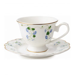 Xícara 180ml para Chá Royal Romantic em New Bone China